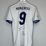 Shop 2016/17 REAL MADRID F.MORIENTES #9 *SIGNED* HOME SHIRT (M) ADIDAS, classic football shirts, vintage football shirts & retro soccer jerseys at Cult Kits