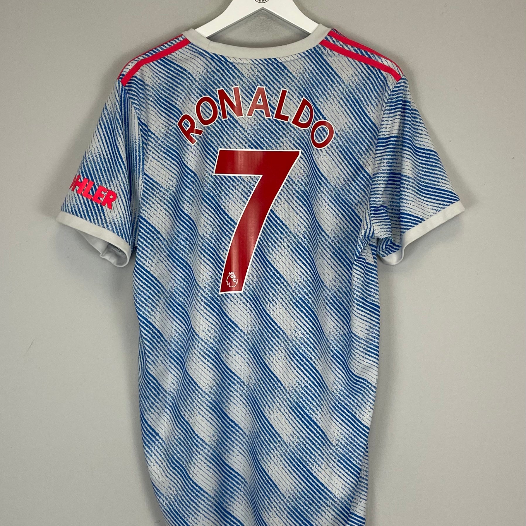 Shop 2021/22 MANCHESTER UNITED RONALDO #7 AWAY SHIRT (XL) ADIDAS, classic football shirts, vintage football shirts & retro soccer jerseys at Cult Kits