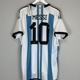 2022/23 ARGENTINA MESSI #10 *BNWT* HOME SHIRT (XL) ADIDAS