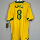 2006/08 BRAZIL KAKA #8 *BNWT* HOME SHIRT (XXXL) NIKE