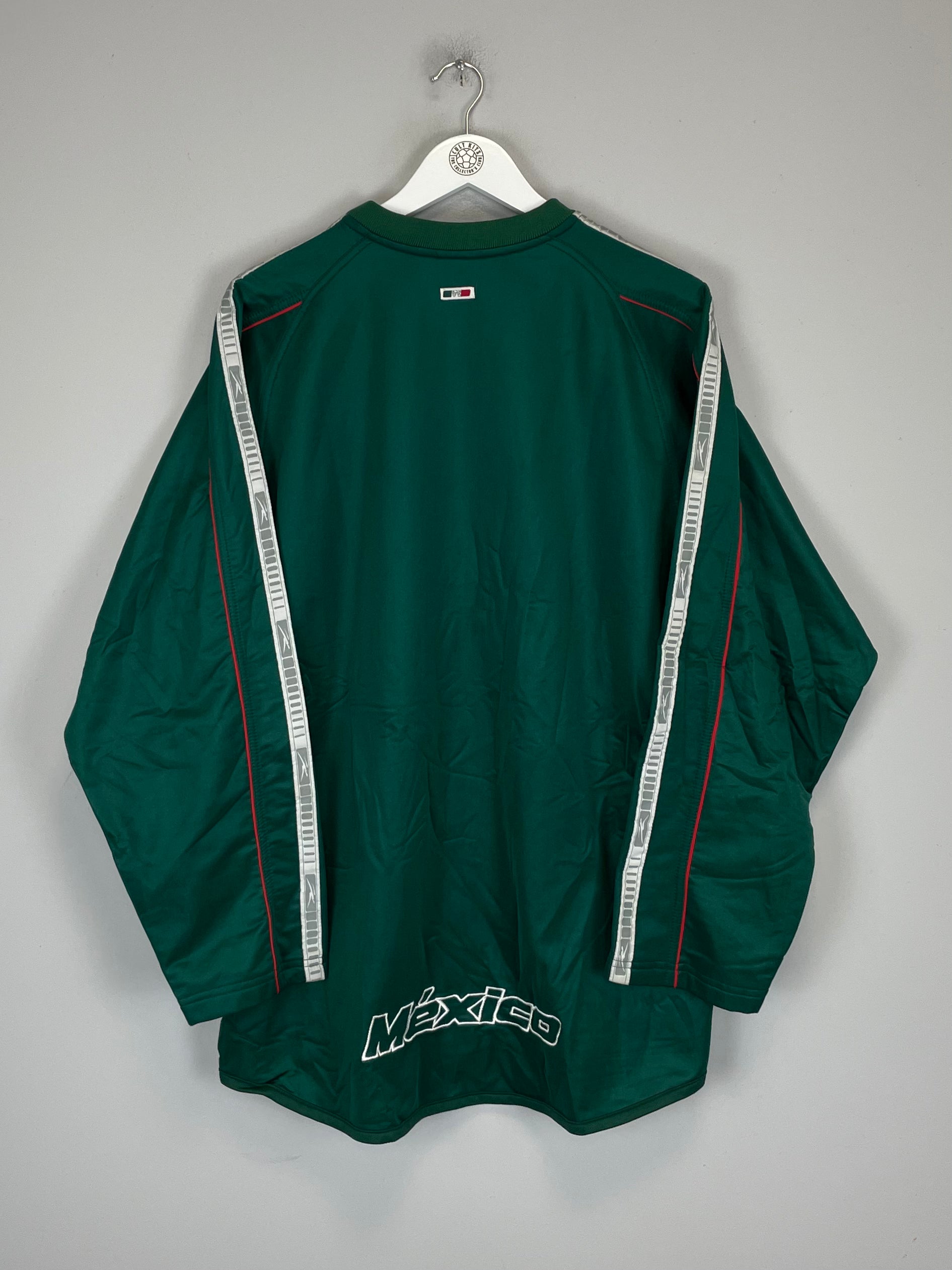 Shop 2002/03 MEXICO JUMPER (XL) ATLETICA, classic football shirts, vintage football shirts & retro soccer jerseys at Cult Kits