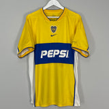 Shop 2002/03 BOCA JUNIORS AWAY SHIRT (XL) NIKE, classic football shirts, vintage football shirts & retro soccer jerseys at Cult Kits