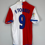 2006/07 ATLETICO MADRID TORRES #9 HOME SHIRT (M) NIKE
