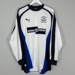 Shop 2000/01 EVERTON GK SHIRT (L) PUMA, classic football shirts, vintage football shirts & retro soccer jerseys at Cult Kits
