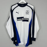 Shop 2000/01 EVERTON GK SHIRT (L) PUMA, classic football shirts, vintage football shirts & retro soccer jerseys at Cult Kits
