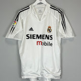 2004/05 REAL MADRID BECKHAM #23 *PLAYER ISSUE* HOME SHIRT (L) ADIDAS