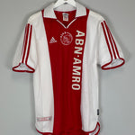 Shop 2000/01 AJAX CHIVU #5 HOME SHIRT (M) ADIDAS, classic football shirts, vintage football shirts & retro soccer jerseys at Cult Kits