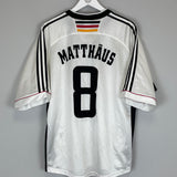 1998/00 GERMANY MATTHAUS #8 HOME SHIRT (XL) ADIDAS