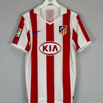 Shop 2010/11 ATLETICO MADRID SIMAO #20 HOME SHIRT (S) NIKE, classic football shirts, vintage football shirts & retro soccer jerseys at Cult Kits