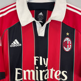 2012/13 AC MILAN BALOTELLI #45 HOME SHIRT (XL) ADIDAS
