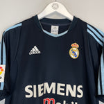 Buy 2003/04 REAL MADRID ZIDANE 5 AWAY SHIRT (M) ADIDAS ~ Free worldwide shipping ~ Authentic Vintage Football Shirts from Cult Kits