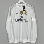 Shop 2015/16 REAL MADRID RONALDO #7 *BNWT* L/S HOME SHIRT (L) ADIDAS, classic football shirts, vintage football shirts & retro soccer jerseys at Cult Kits