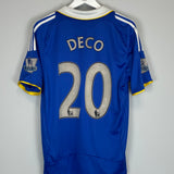 2008/09 CHELSEA DECO #20 HOME SHIRT (M) ADIDAS