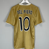 2008/09 JUVENTUS DEL PIERO #10 AWAY SHIRT (M) NIKE