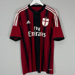 Shop 2014/15 AC MILAN KAKA #22 HOME SHIRT (L) ADIDAS, classic football shirts, vintage football shirts & retro soccer jerseys at Cult Kits