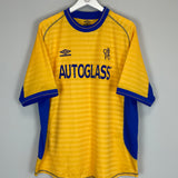 2000/01 CHELSEA ZOLA #25 *MINT* AWAY SHIRT (XXL) UMBRO
