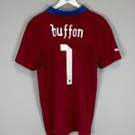Shop 2012/13 ITALY BUFFON #1 GK SHIRT (XL) PUMA, classic football shirts, vintage football shirts & retro soccer jerseys at Cult Kits