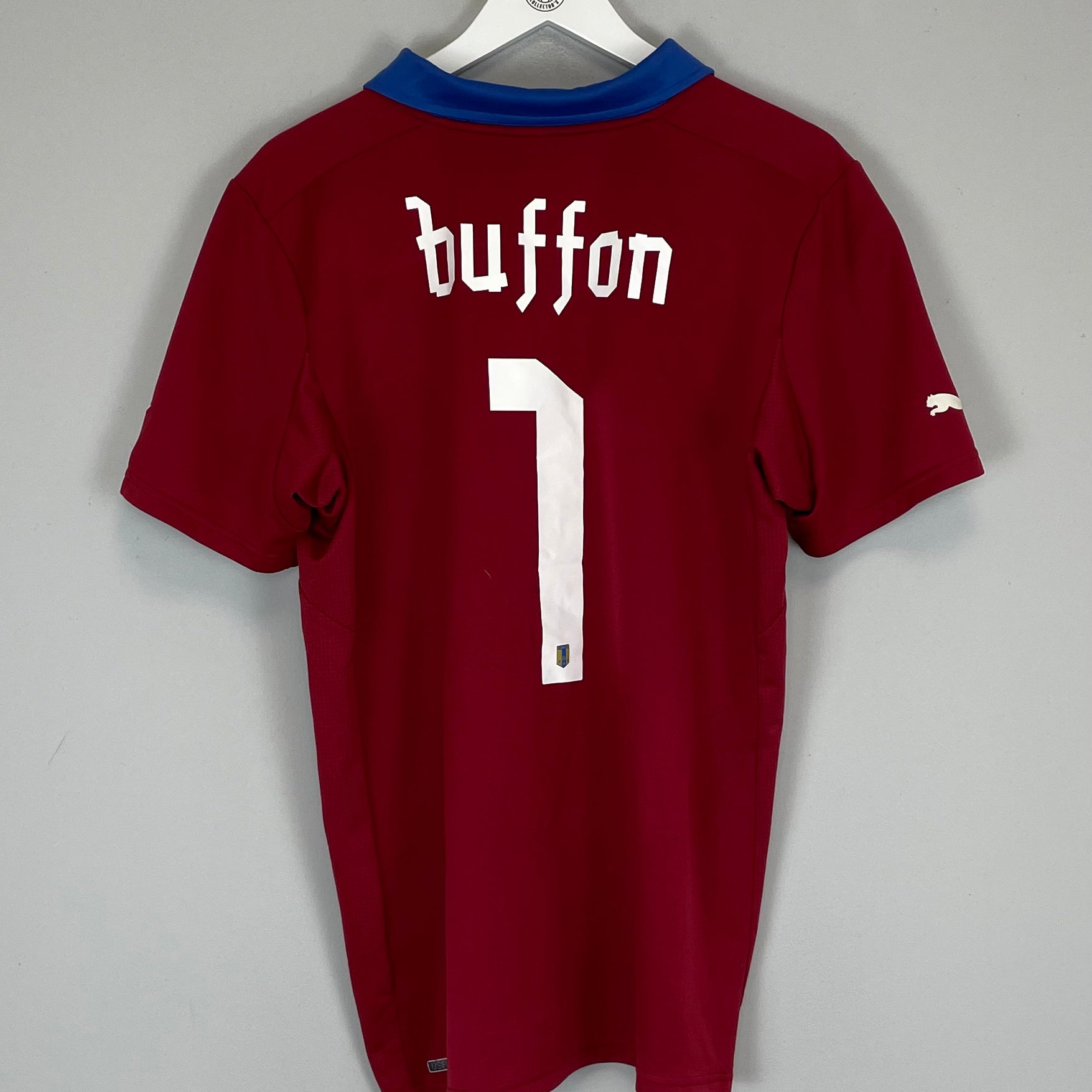 Shop 2012/13 ITALY BUFFON #1 GK SHIRT (XL) PUMA, classic football shirts, vintage football shirts & retro soccer jerseys at Cult Kits