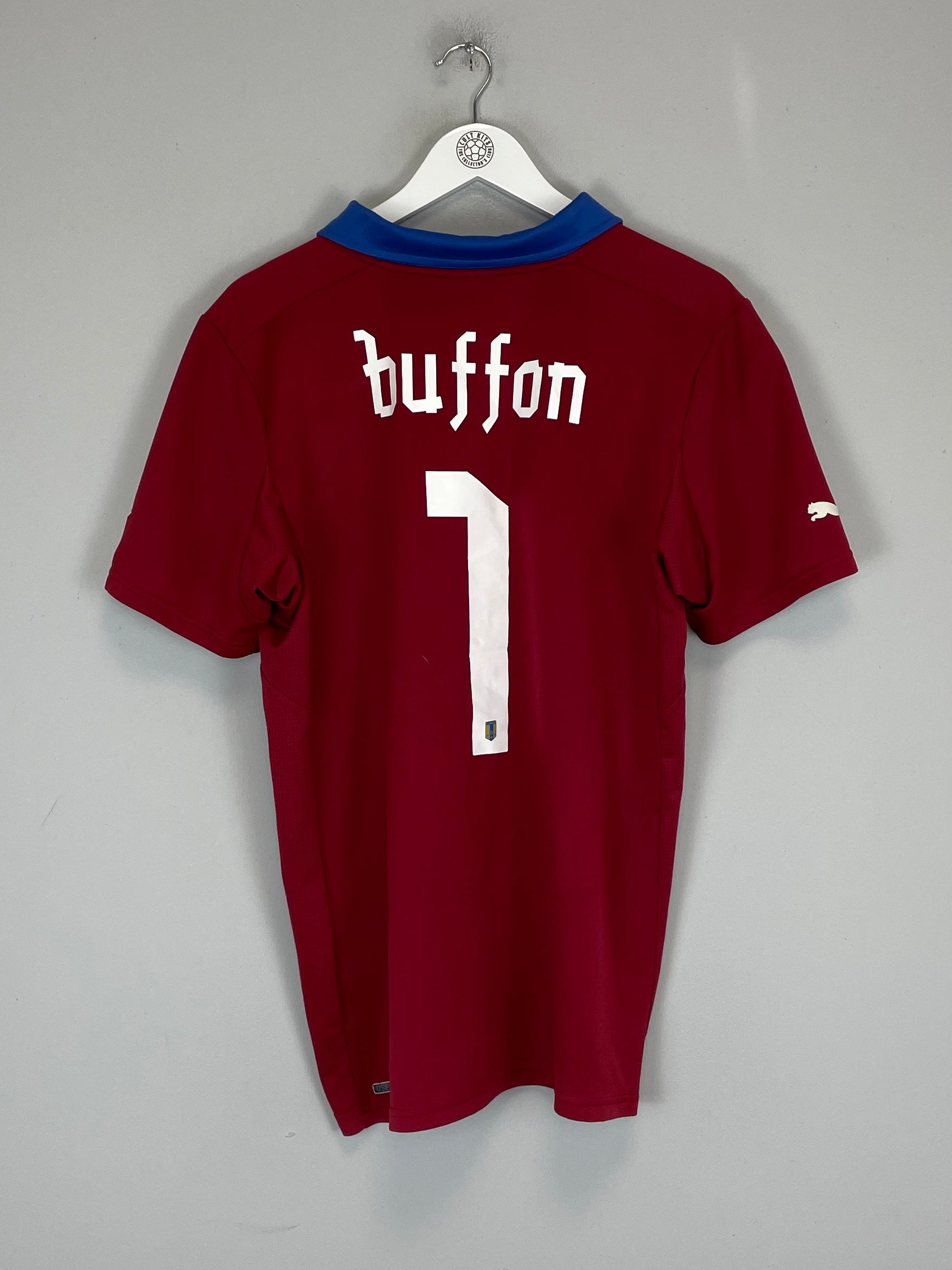Shop 2012/13 ITALY BUFFON #1 GK SHIRT (XL) PUMA, classic football shirts, vintage football shirts & retro soccer jerseys at Cult Kits