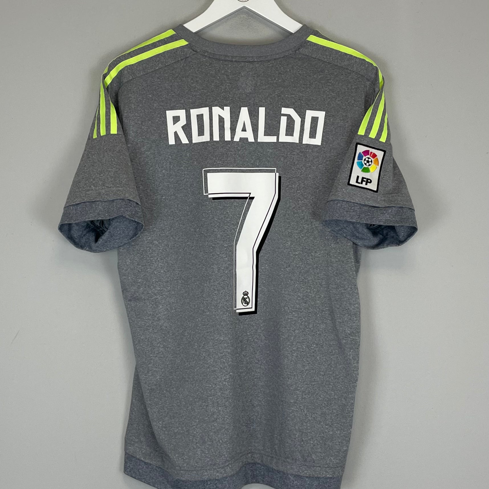 Shop 2015/16 REAL MADRID RONALDO #7 AWAY SHIRT (L) ADIDAS, classic football shirts, vintage football shirts & retro soccer jerseys at Cult Kits