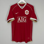 Shop 2006/07 MANCHESTER UNITED RONALDO #7 HOME SHIRT (L) NIKE, classic football shirts, vintage football shirts & retro soccer jerseys at Cult Kits