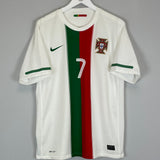 2010/11 PORTUGAL RONALDO #7 AWAY SHIRT (L) NIKE