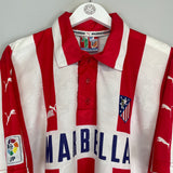 1997/98 ATLETICO MADRID JUNINHO #7 HOME SHIRT (XL) PUMA
