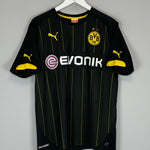 Shop 2014/15 DORTMUND REUS #11 AWAY SHIRT (L) PUMA, classic football shirts, vintage football shirts & retro soccer jerseys at Cult Kits