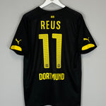 Shop 2014/15 DORTMUND REUS #11 AWAY SHIRT (L) PUMA, classic football shirts, vintage football shirts & retro soccer jerseys at Cult Kits