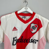 2002/03 RIVER PLATE HOME SHIRT (M) ADIDAS