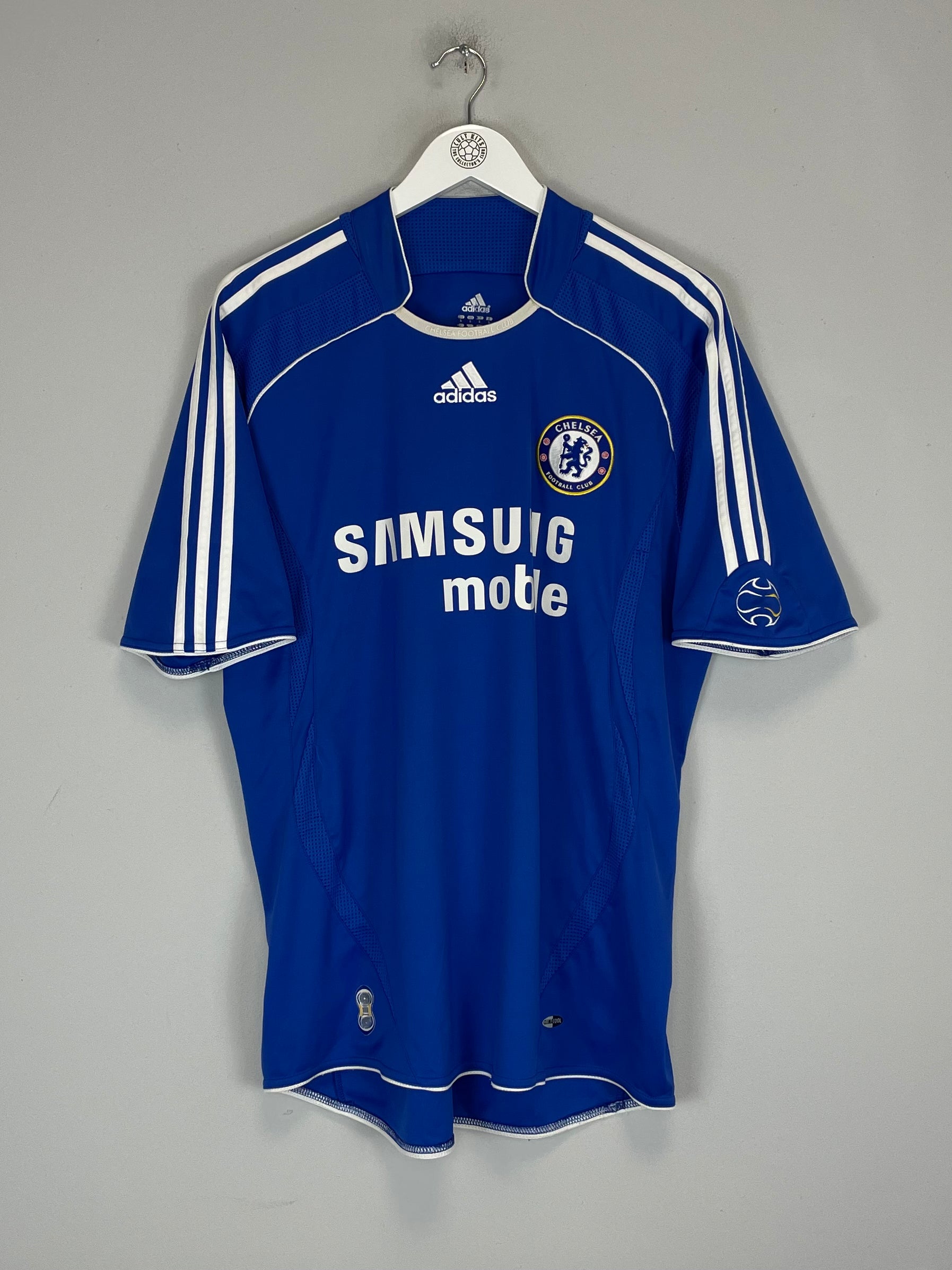 Shop 2006/08 CHELSEA LAMPARD #8 HOME SHIRT (L) ADIDAS, classic football shirts, vintage football shirts & retro soccer jerseys at Cult Kits