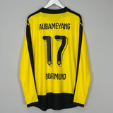 Shop 2015/16 DORTMUND AUBAMEYANG #17 L/S HOME SHIRT (XL) PUMA, classic football shirts, vintage football shirts & retro soccer jerseys at Cult Kits