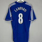 Shop 2006/08 CHELSEA LAMPARD #8 HOME SHIRT (L) ADIDAS, classic football shirts, vintage football shirts & retro soccer jerseys at Cult Kits