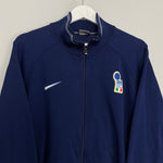 Shop 1998/99 ITALY TRACK JACKET (L) NIKE, classic football shirts, vintage football shirts & retro soccer jerseys at Cult Kits
