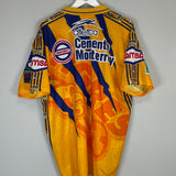 Shop 1997/98 TIGRES HOME SHIRT (XL) ATLETICA, classic football shirts, vintage football shirts & retro soccer jerseys at Cult Kits