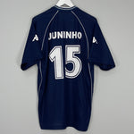Shop 2000/01 UNIDOS JUNINHO #15 HOME SHIRT (XL) KAPPA, classic football shirts, vintage football shirts & retro soccer jerseys at Cult Kits