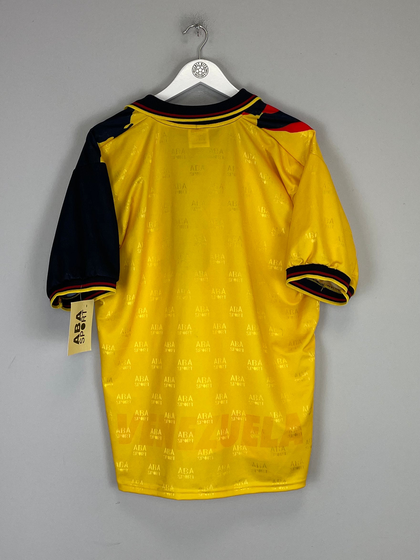 Shop 1998 VENEZUELA *REISSUE* BNWT AWAY SHIRT (XL) ABA SPORT, classic football shirts, vintage football shirts & retro soccer jerseys at Cult Kits