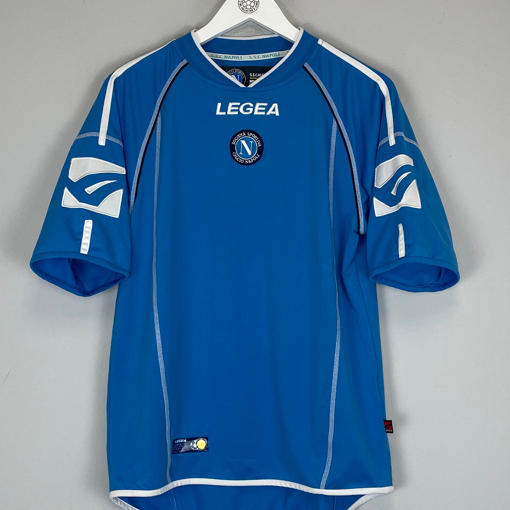 2003/04 NAPOLI HOME SHIRT (L) LEGEA – Cult Kits