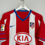 2007/08 ATLETICO MADRID KUN AGUERO #10 HOME SHIRT (L) NIKE