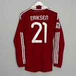 Shop 2010/11 DENMARK ERIKSEN #21 *MATCH ISSUE* HOME SHIRT (L) ADIDAS, classic football shirts, vintage football shirts & retro soccer jerseys at Cult Kits
