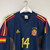 2002/04 SPAIN GUTI #14 THIRD SHIRT (XL) ADIDAS