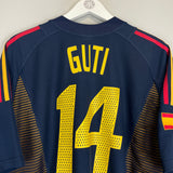 2002/04 SPAIN GUTI #14 THIRD SHIRT (XL) ADIDAS