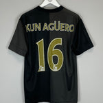 Shop 2013/14 MANCHESTER CITY KUN AGUERO #16 AWAY SHIRT (M) NIKE, classic football shirts, vintage football shirts & retro soccer jerseys at Cult Kits