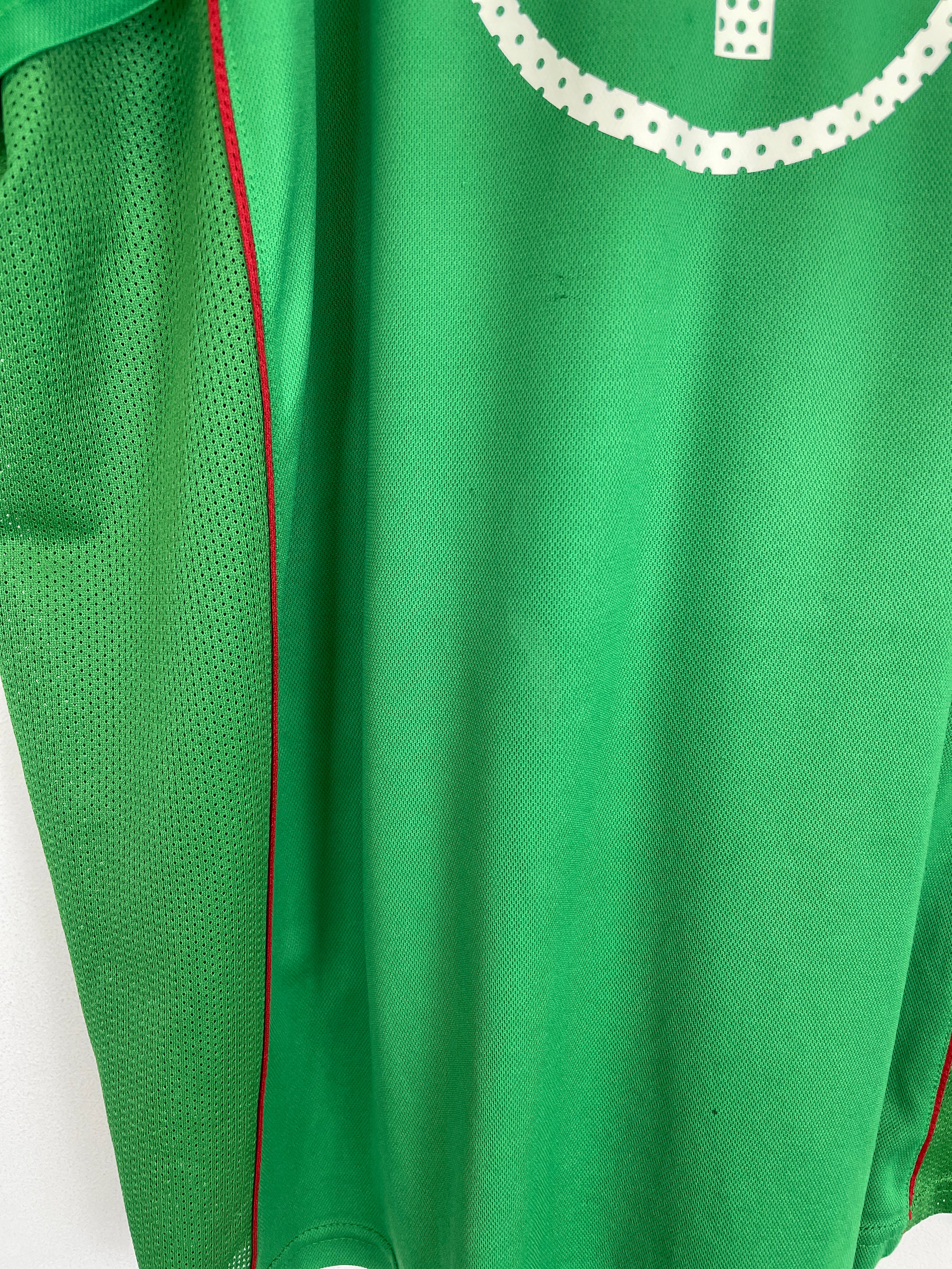 Shop 2004/06 MEXICO R.MARQUEZ #4 HOME SHIRT (XL) NIKE, classic football shirts, vintage football shirts & retro soccer jerseys at Cult Kits