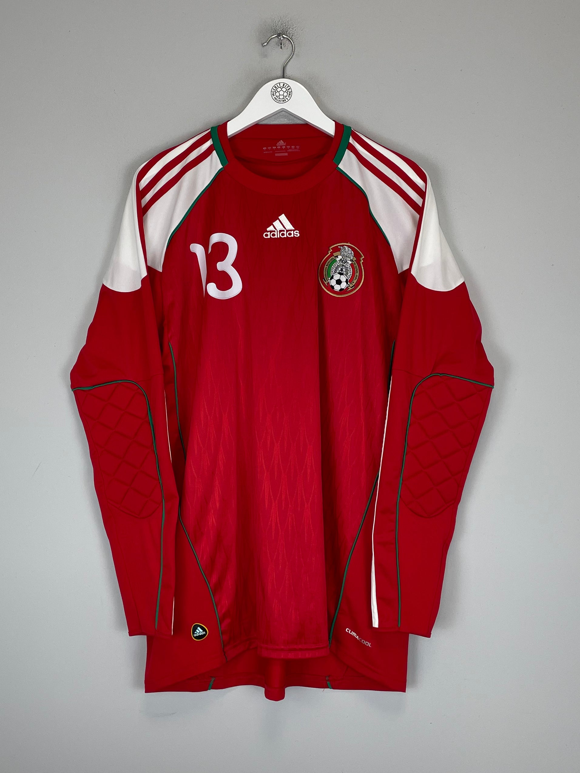 Buy 2010/11 MEXICO G.OCHOA 13 GK SHIRT (L) ADIDAS ~ Free worldwide shipping ~ Authentic Vintage Football Shirts from Cult Kits