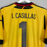 2012/13 SPAIN I.CASILLAS #1 GK SHIRT (L) ADIDAS