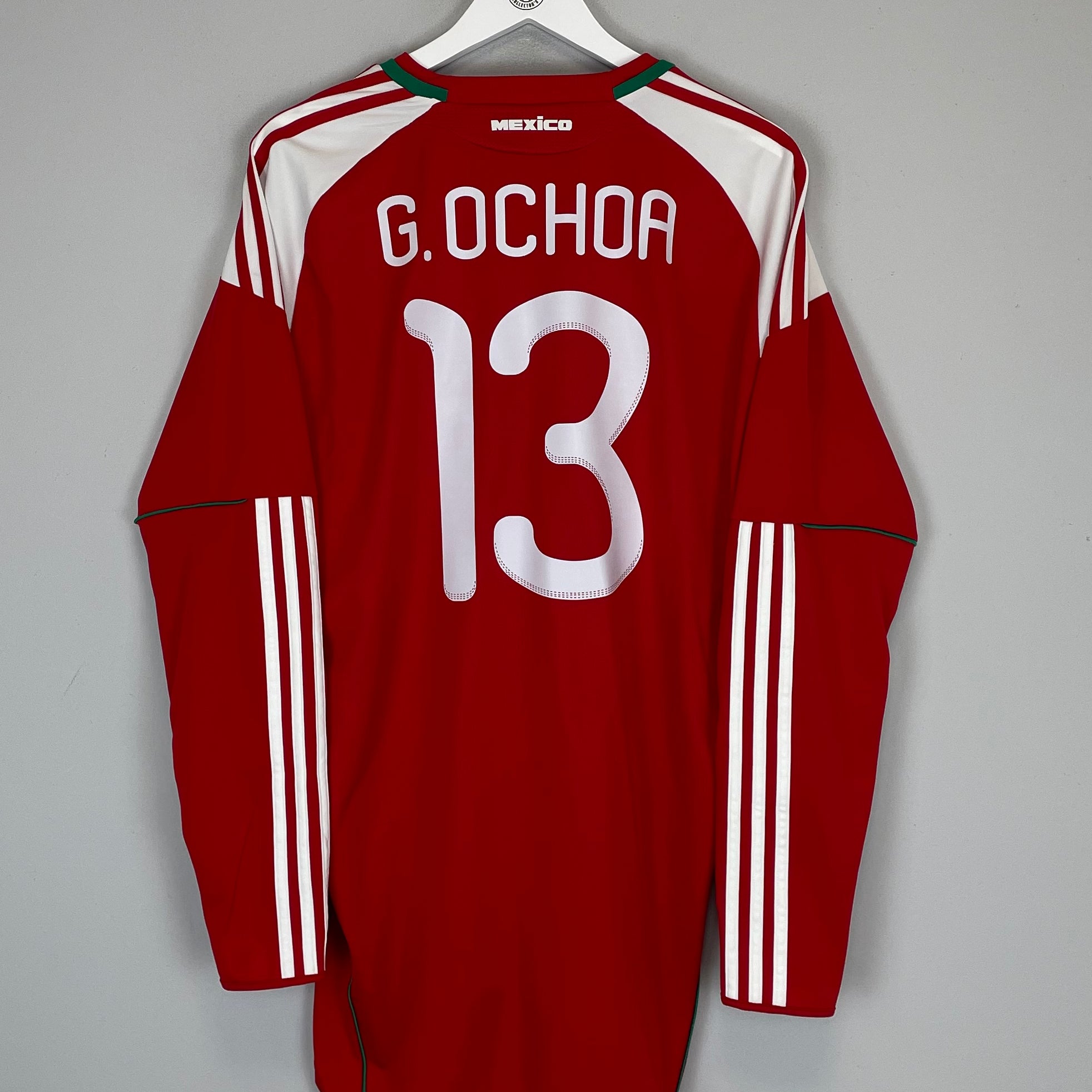 Buy 2010/11 MEXICO G.OCHOA 13 GK SHIRT (L) ADIDAS ~ Free worldwide shipping ~ Authentic Vintage Football Shirts from Cult Kits