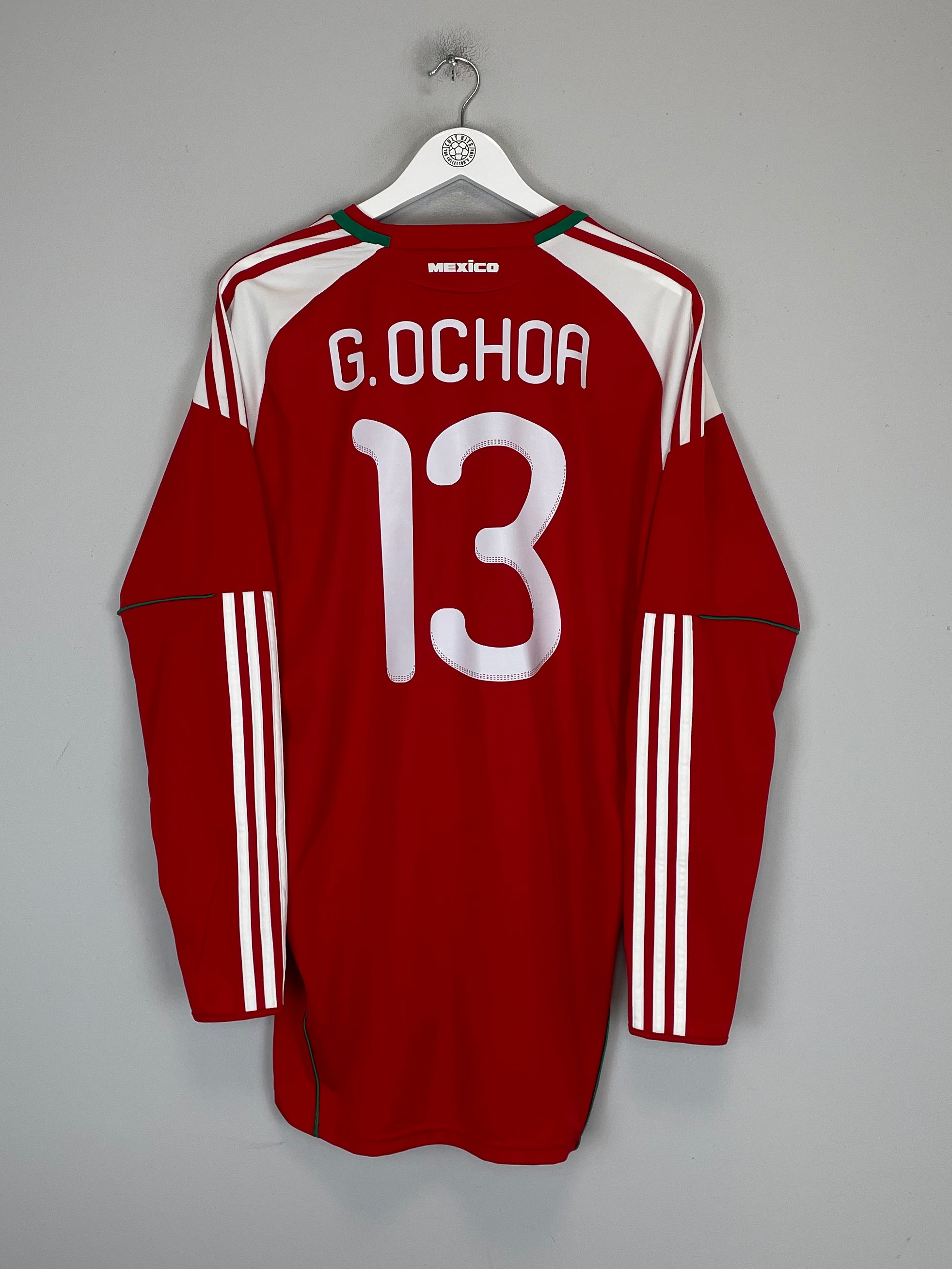 Buy 2010/11 MEXICO G.OCHOA 13 GK SHIRT (L) ADIDAS ~ Free worldwide shipping ~ Authentic Vintage Football Shirts from Cult Kits