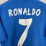 Shop 2013/14 REAL MADRID RONALDO #7 AWAY SHIRT (M) ADIDAS, classic football shirts, vintage football shirts & retro soccer jerseys at Cult Kits