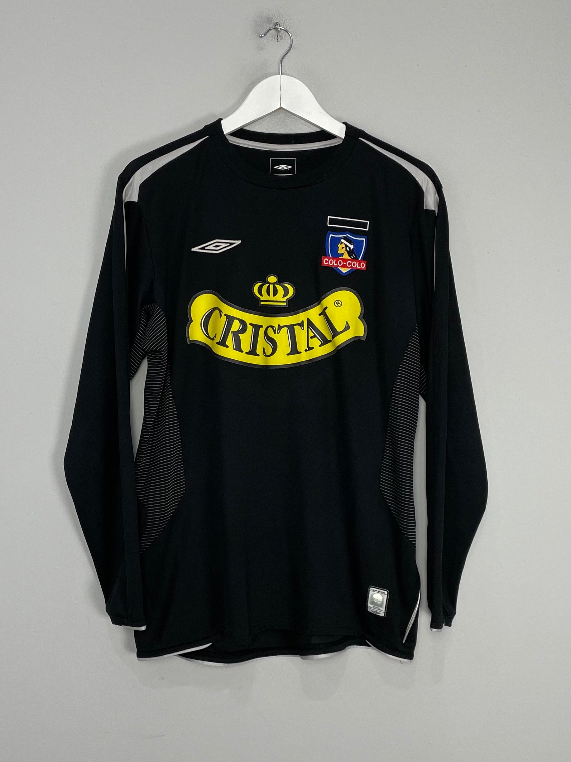 2006/07 COLO COLO MACNELLY #10 L/S AWAY SHIRT (L) UMBRO